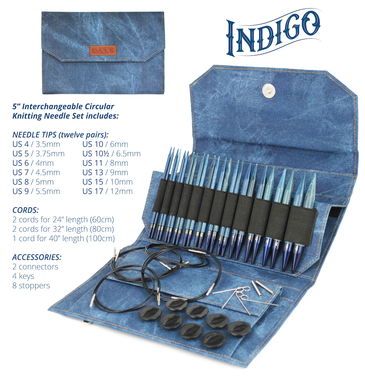 LYKKE Crafts - Make Happy! - Knitting Needles and other Crafting Tools